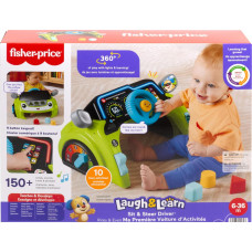 Інтерактивна розвиваюча іграшка кермо Fisher Price Laugh and Learn Smart Stages Sit Steer Driver Інтерактивна розвиваюча іграшка кермо Fisher Price Laugh and Learn Smart Stages Sit Steer Driver