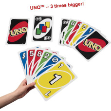 Гигантская настольная игра Уно Mattel Games Giant UNO Card Game Гигантская настольная игра Уно Mattel Games Giant UNO Card Game