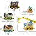 Набір іграшкових паровозиків Thomas and Friends Set Construction Crew 5 Push Along Toy