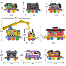 Набор сюрприз игрушечных поездов  Thomas and Friends Toy Trains Gift Set Thomas 7 Days of Surprises