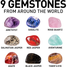 Набір для полірування каменів NATIONAL GEOGRAPHIC Hobby Rock Tumbler Kit Hobby Kit with 2 lbs Rocks