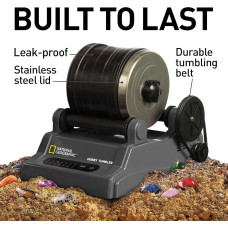 Набір для полірування каменів NATIONAL GEOGRAPHIC Hobby Rock Tumbler Kit Hobby Kit with 2 lbs Rocks