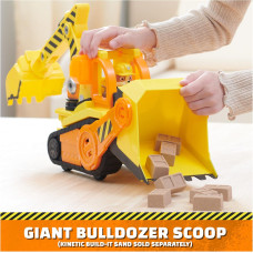 Строительный автомобиль Щенячий патруль Бульдозер Кремеза Rubble Crew Bark Yard Deluxe Bulldozer Construction Truck Toy