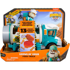 Игровой набор Щенячий патруль Кремез и команда Фудтрак дедушки Rubble and Crew Growlin Grub Food Truck Playset 6071233