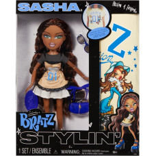 Лялька Братц Саша з футболкою Bratz Stylin Sasha Fashion Doll with Customizable T Shirt
