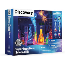Науковий набір STEM лабораторія Discovery Super Reactions Science Kit 66 Experiments STEM