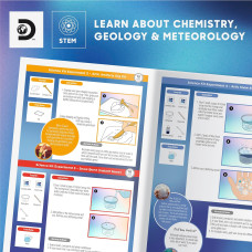 Научный набор STEM химическая лаборатория Discovery Frozen Earth Science Kit 67 Experiments STEM Chemistry
