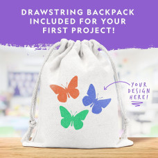 Игровой набор для трафаретной печати NATIONAL GEOGRAPHIC Kids Screen Printing Kit