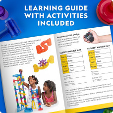 Конструктор STEM Світлова гірка для кульок NATIONAL GEOGRAPHIC Glowing Marble Run