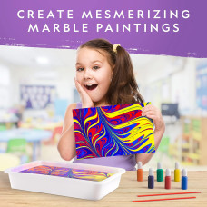 Набір для малювання мармуром NATIONAL GEOGRAPHIC Marbling Paint Kit for Kids