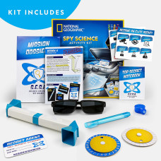 Науково шпигунський набір NATIONAL GEOGRAPHIC Spy Science Kit Kids Spy Activity Set