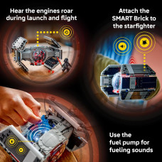 Интерактивный конструктор Лего Галактика Звездных войн LEGO Star Wars Smart Play 75421