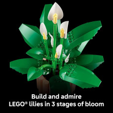 Конструктор Лего Спатифілум LEGO Botanicals Peace Lily Flower Building Set 11504 Конструктор Лего Спатифілум LEGO Botanicals Peace Lily Flower Building Set 11504