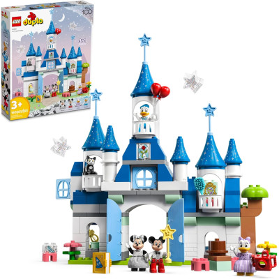 Конструктор Лего Магічний замок LEGO DUPLO Disney 100 3 in 1 Magic Castle 10998