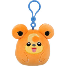 Плюшевий брелок покемон Squishmallows Original Pokémon Teddiursa Clip Плюшевий брелок покемон Squishmallows Original Pokémon Teddiursa Clip