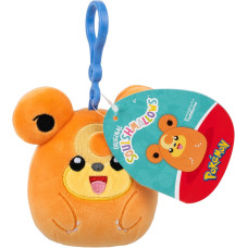 Плюшевий брелок покемон Squishmallows Original Pokémon Teddiursa Clip Плюшевий брелок покемон Squishmallows Original Pokémon Teddiursa Clip