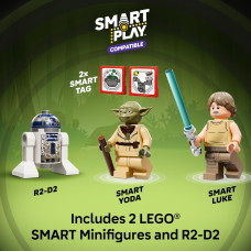Інтерактивний конструктор Лего Хатина Йоди та тренування джедаїв LEGO Star Wars SMART Play 75422 Інтерактивний конструктор Лего Хатина Йоди та тренування джедаїв LEGO Star Wars SMART Play 75422