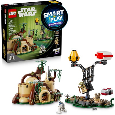 Інтерактивний конструктор Лего Хатина Йоди та тренування джедаїв LEGO Star Wars SMART Play 75422