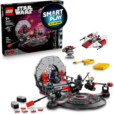 Інтерактивний конструктор Лего Дуель у тронному залі LEGO Star Wars Smart Play 75427