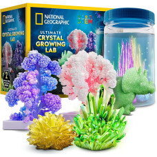 Ігровий набір STEM для вирощування кристалів National Geographic Ultimate Crystal Growing Kit Grow 5