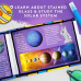 Набір STEM для творчості Сонячна система NATIONAL GEOGRAPHIC Kids Window Art Kit Stained Glass Solar System