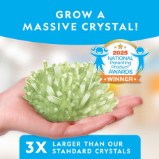 Набір STEM для вирощування гігантських кристалів National Geographic Jumbo Crystal Growing Kit Grow Your Own Giant Glow