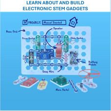 Набір STEM для вивчення електроніки Snap Circuits Jr SC 100 Electronics Exploration Kit STEM Educational