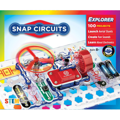 Набір STEM для вивчення електроніки Snap Circuits Jr SC 100 Electronics Exploration Kit STEM Educational