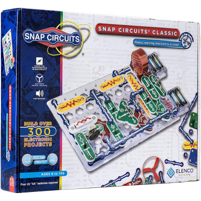 Набір STEM електричний конструктор Snap Circuits Classic SC 300 Electronics Exploration Kit STEM Educational