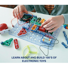 Набір STEM для вивчення електроніки Snap Circuits Light Electronics Exploration Kit Over 175 Exciting STEM Projects