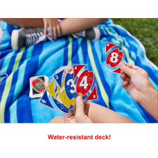 Настільна гра УНО Mattel Games UNO Splash Card Game with Waterproof Cards