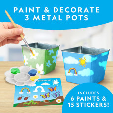 Набір STEM для вирощування квітів та трав National Geographic Flower Herb Gardening Kit