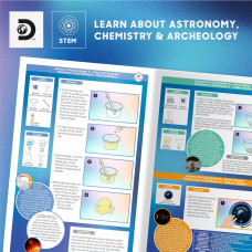 Набір STEM для експериментів Discovery Galactic Space Science Kit 61 Experiment STEM Lab