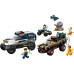 Конструктор Лего переслідування на поліцейському джипі  LEGO City Off Road Police Chase Action Set 60449