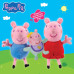 М'які плюшеві іграшки Свинка Пеппа Джордж та Еві Peppa Pig Peppa George and Evie 3 Pack