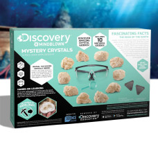 Науковий набір STEM пошук загадкових кристалів Discovery Mystery Crystal Geode Kit