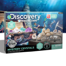Науковий набір STEM пошук загадкових кристалів Discovery Mystery Crystal Geode Kit