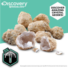 Науковий набір STEM пошук загадкових кристалів Discovery Mystery Crystal Geode Kit