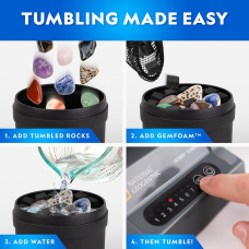 Набор STEM Наполнитель для галтовки камней NATIONAL GEOGRAPHIC Rock Tumbling Media