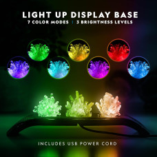 Набор STEM для выращивания кристаллов National Geographic Crystal Growing Kit  3 Vibrant Colored Crystals