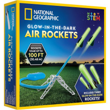 Набор STEM пусковая установка для воздушных ракет National Geographic Air Rocket Launcher Toy