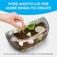 Набор STEM для создания светящегося террариума National Geographic Light Up Terrarium Kit for Kids