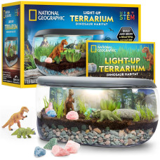 Набор STEM для создания светящегося террариума National Geographic Light Up Terrarium Kit for Kids