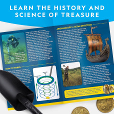Набор STEM Детский металлоискатель NATIONAL GEOGRAPHIC Metal Detector for Kids Waterproof