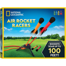 Набор STEM запуск игрушечных ракет National Geographic Air Rocket Toy Jump  Launch