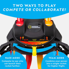 Набор STEM запуск игрушечных ракет National Geographic Air Rocket Toy Jump  Launch