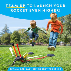 Набор STEM запуск игрушечных ракет National Geographic Air Rocket Toy Jump  Launch