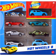 Набір машинок Hot Wheels Cars Trucks Set with 1 Exclusive Car 1 64 set of 8 Набір машинок Hot Wheels Cars Trucks Set with 1 Exclusive Car 1 64 set of 8