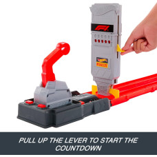 Іграшкова траса Hot Wheels Racing Formula 1 Grid Start Track Set JKM88 Іграшкова траса Hot Wheels Racing Formula 1 Grid Start Track Set JKM88