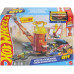 Пожежна станція траса для іграшкових машинок Hot Wheels Toy Track Set City Super Fire Station Rescue JHL95